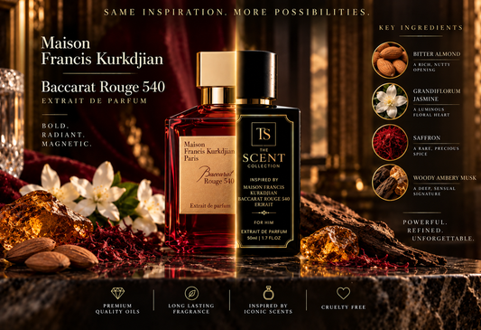 Baccarat Rouge 540 Extrait de Parfum – Inspired by Maison Francis Kurkdjian | The Scent Collection